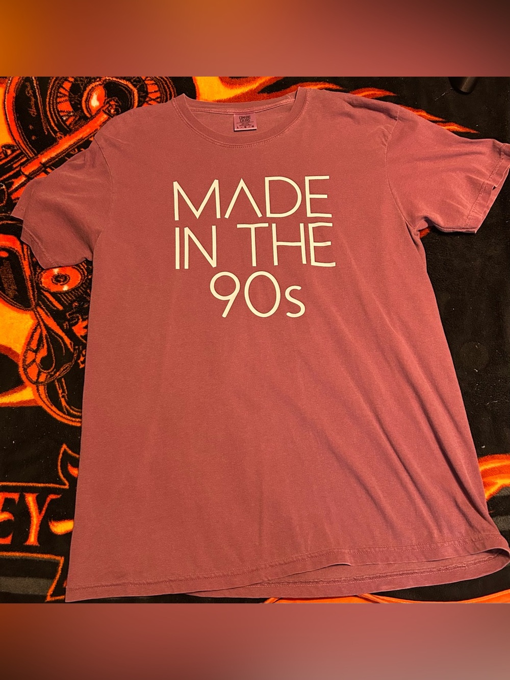 Made In the 90s Tshirt in Berry